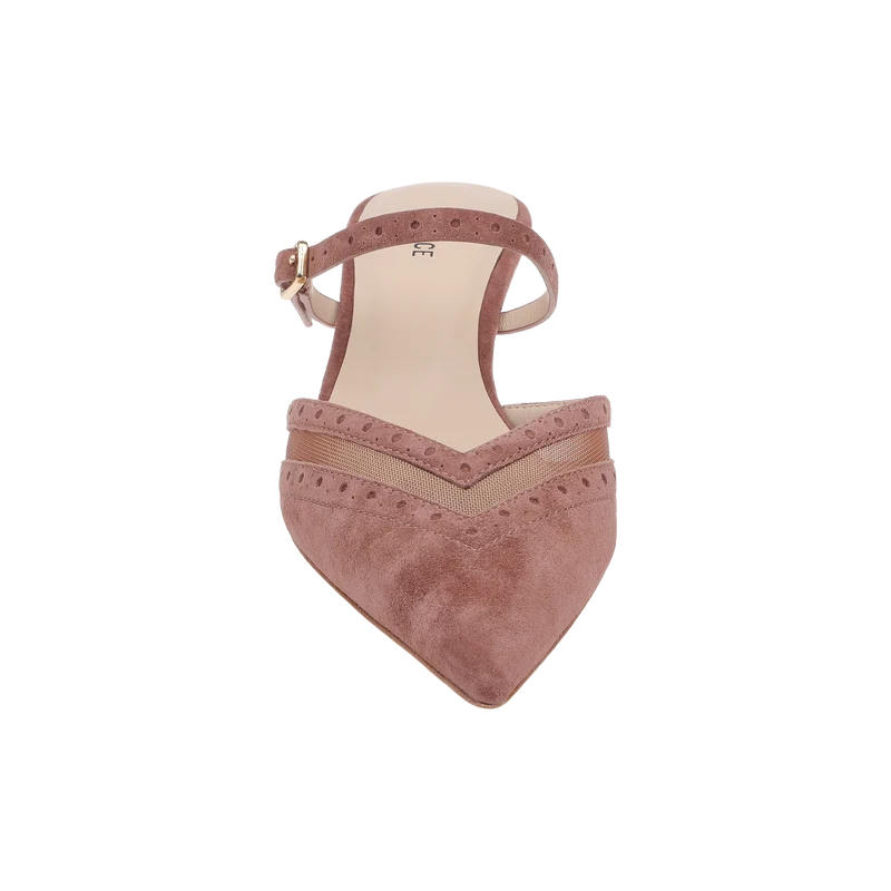 Shelbie Kitten-Heel Mule