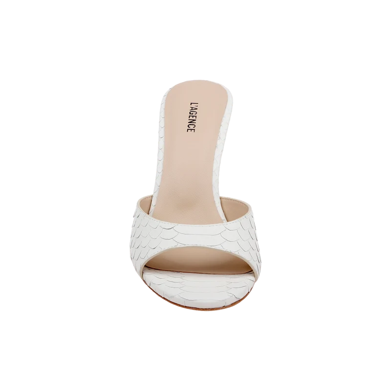 Avery Leather Open-Toe Mule