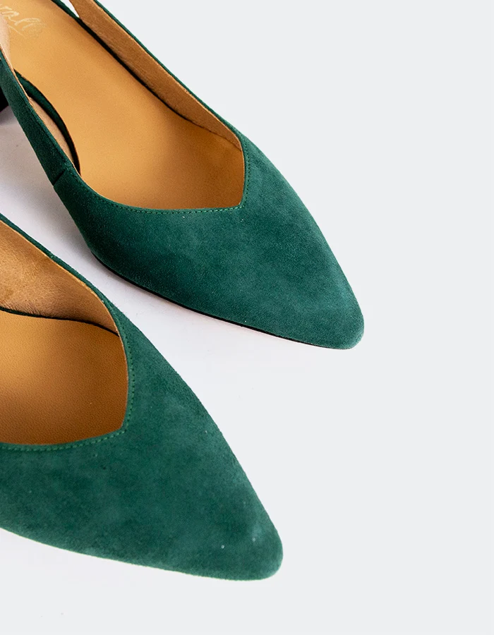 Vereda Green Suede