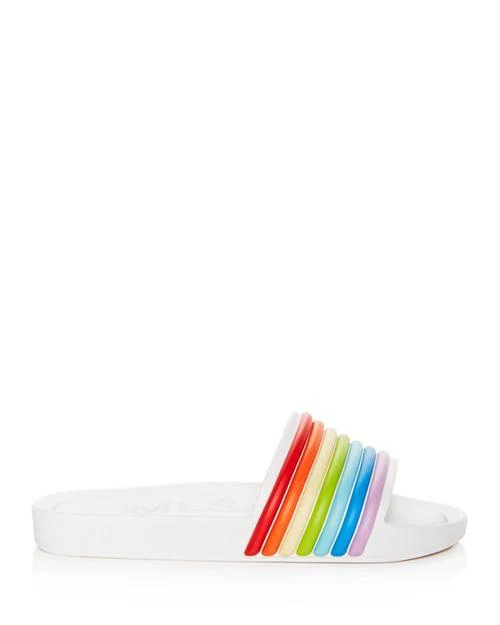 Claquettes arc-en-ciel Melissa pour adultes
