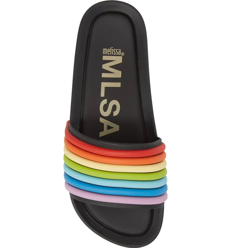 Claquettes arc-en-ciel Melissa pour adultes
