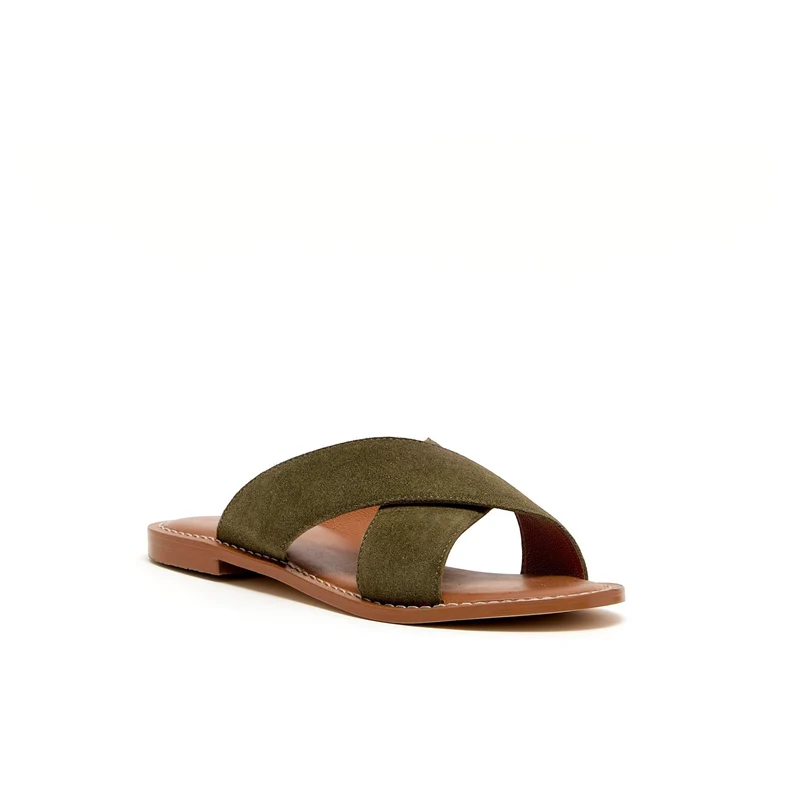 SERINGATIE KAKI SUEDE