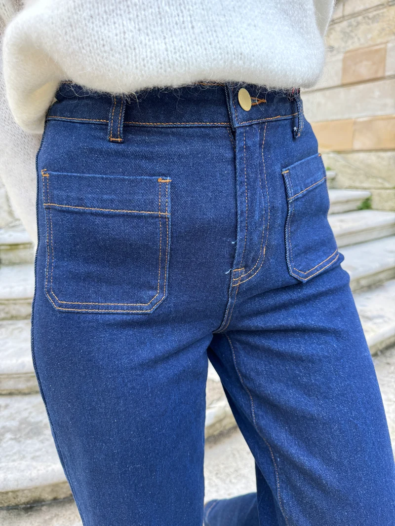 Jeans brut droit ATLANTY La Petite Etoile