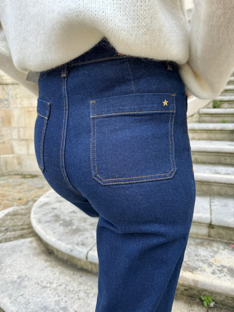Jeans brut droit ATLANTY La Petite Etoile