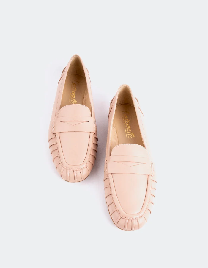 Floraya Light Pink Leather