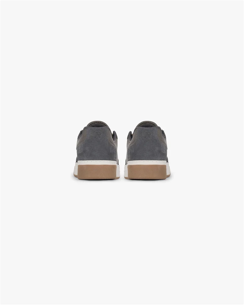 Initial Sneaker - Suede - Dark Taupe
