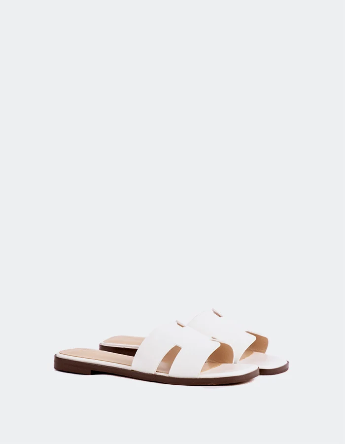 Ranna Off White Leather