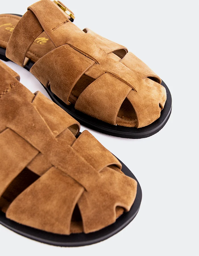 Nelda Cognac Suede