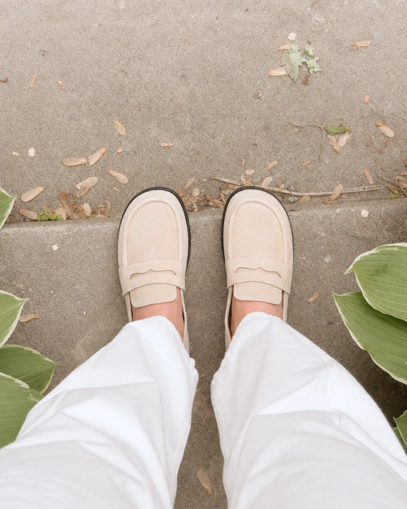 Clarice Beige Suede