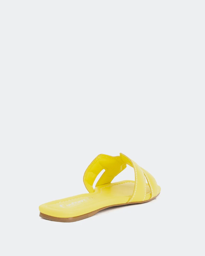 Placida Yellow Leather