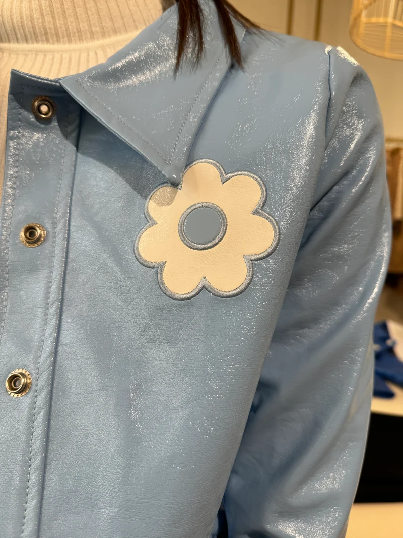 Veste vinyle ciel DAISY Hippocampe