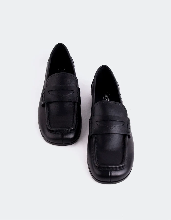 Pollie Black Leather