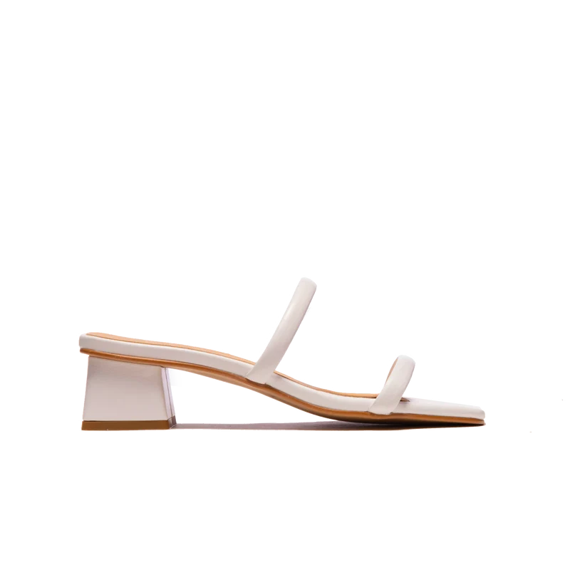 Jelani White Leather