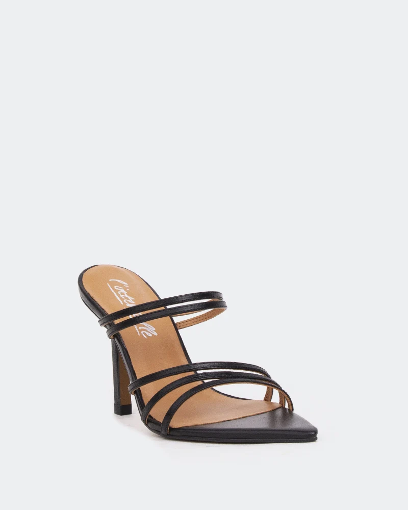 Katen Black Leather