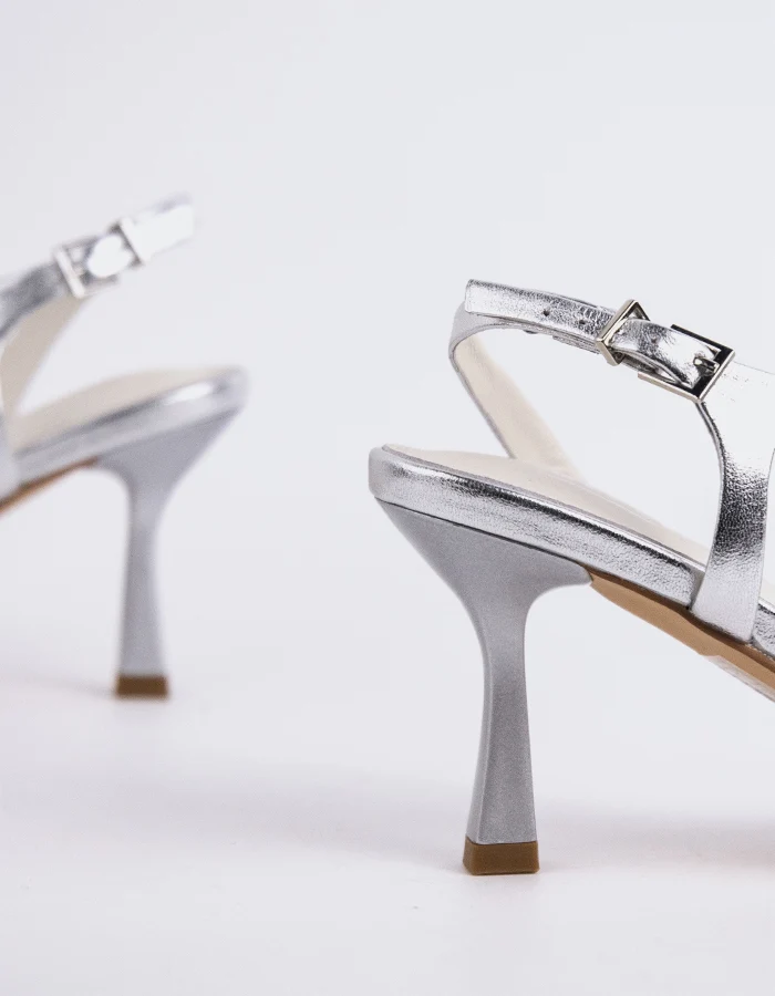Jaycie Silver Leather