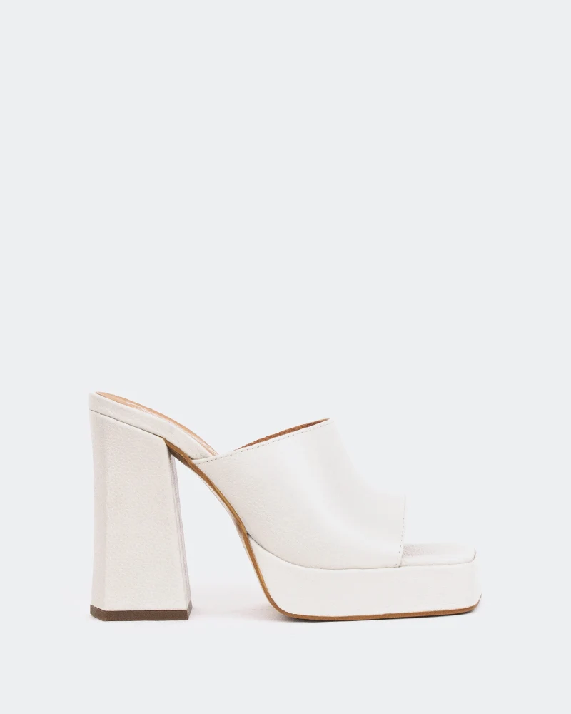 Vendome Off White Leather