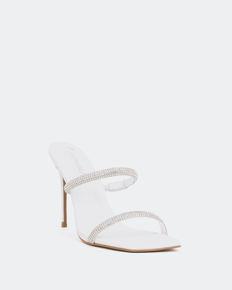 Tinsley White Leather