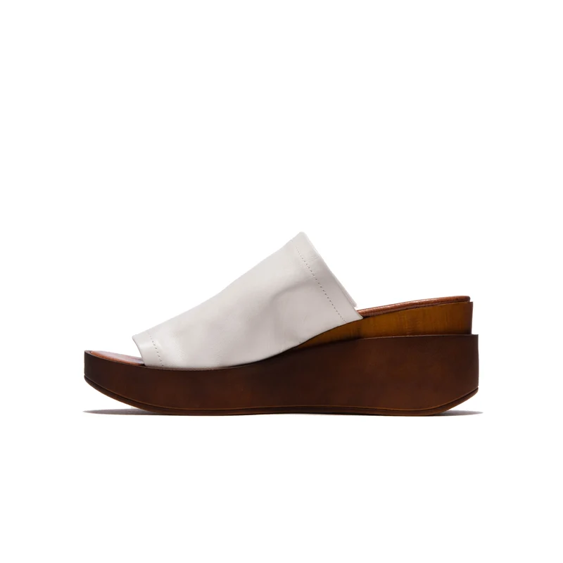 Ophelia White Leather