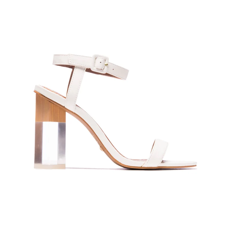 Kaia White Leather
