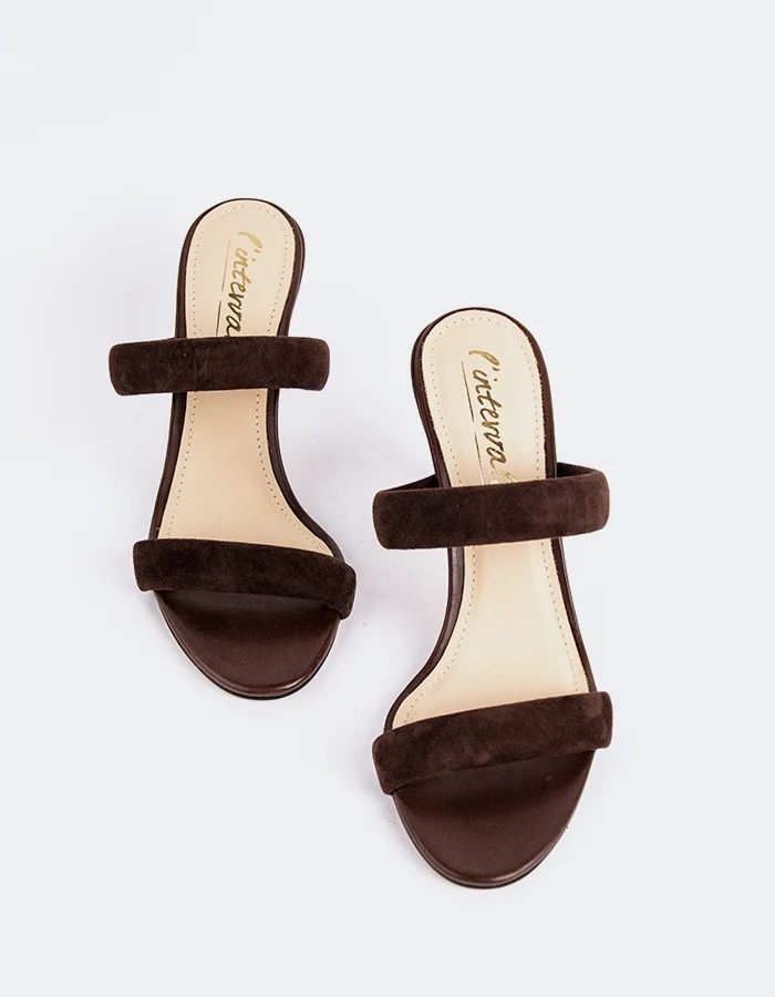 Yrina Brown Suede