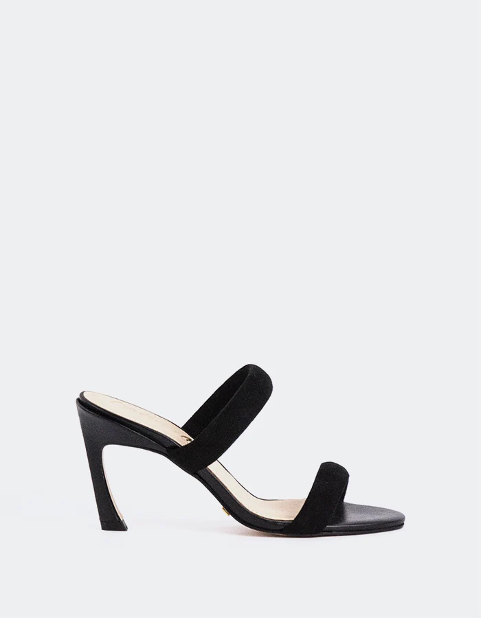 Yrina Black Suede