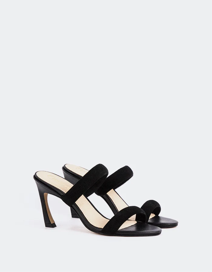Yrina Black Suede