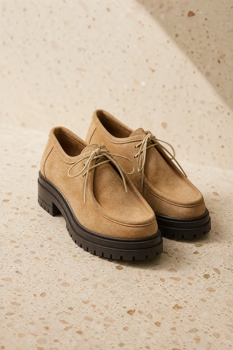GOMINETTE SABLE SUEDE