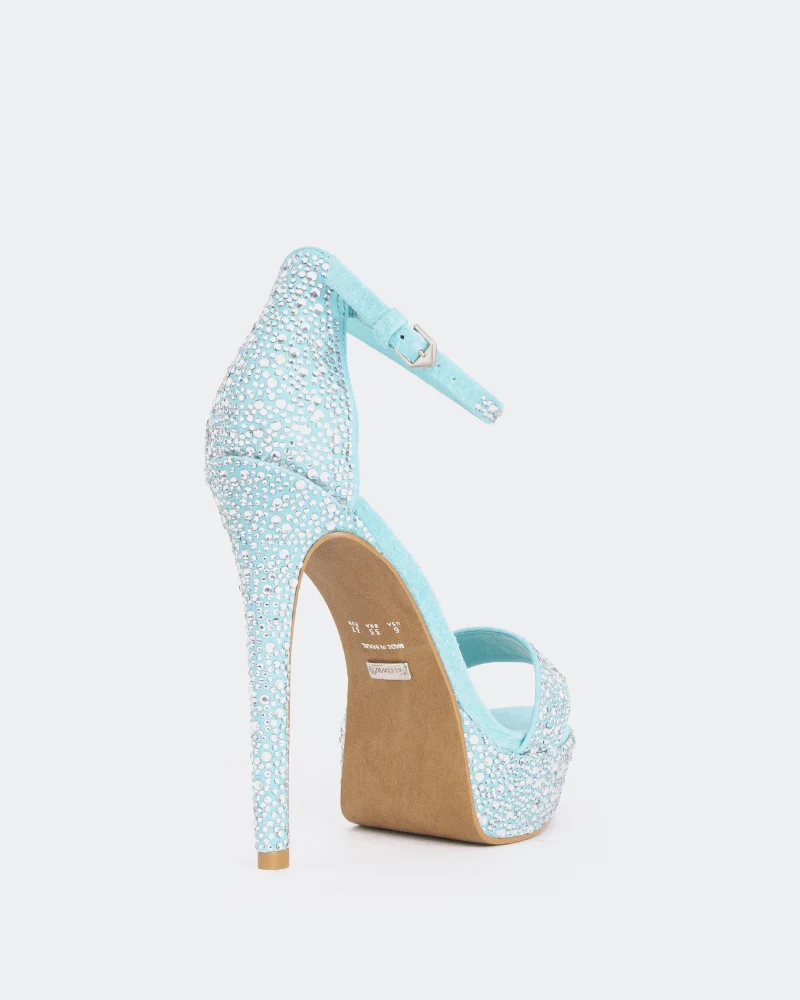 Rinna Turquoise Suede