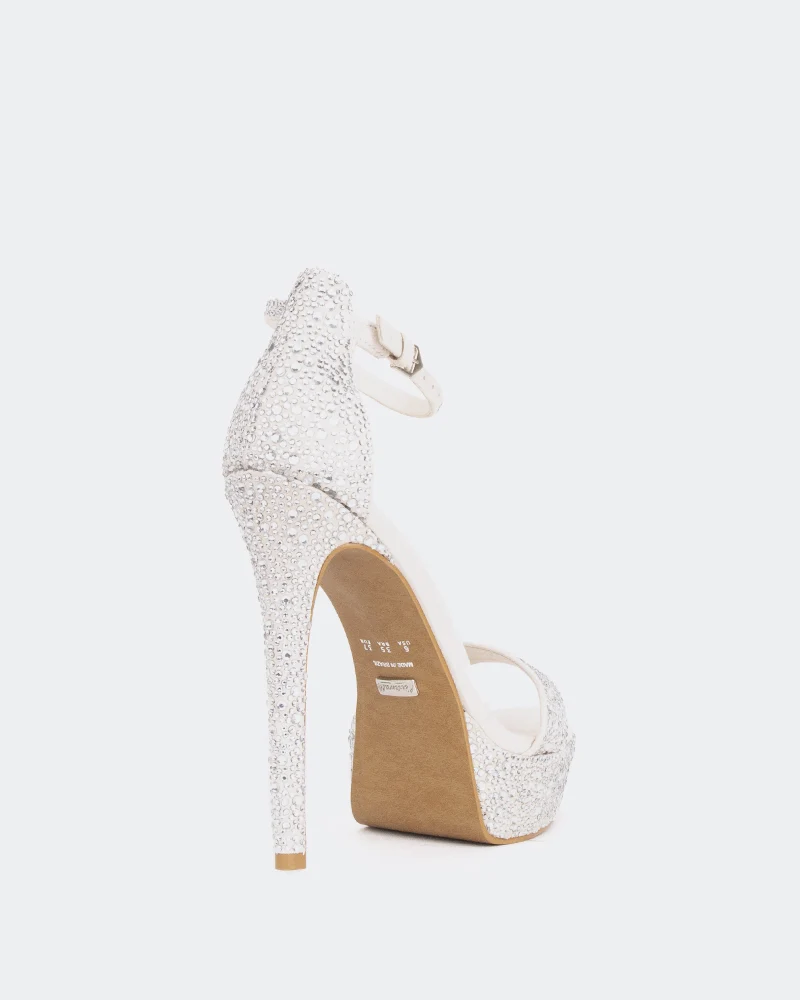 Rinna Off White Suede