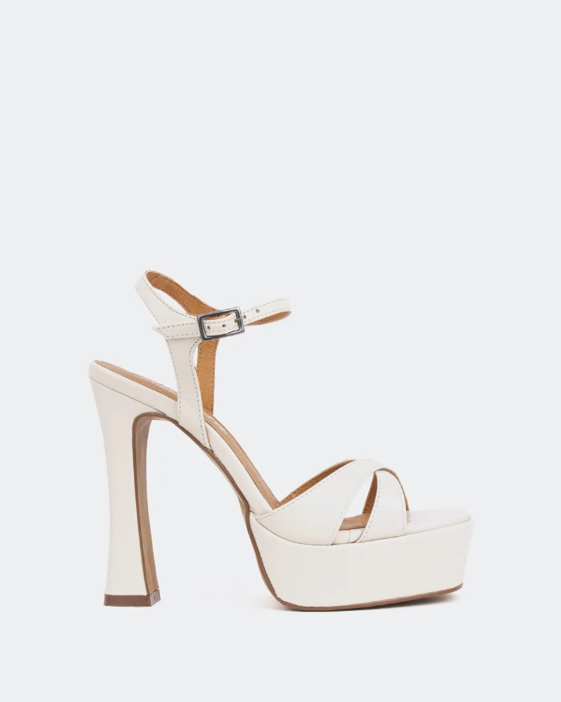 Anamika Off White Leather
