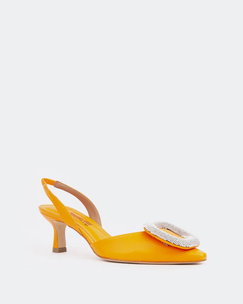 Reale, Orange Leather/Cuir Orange