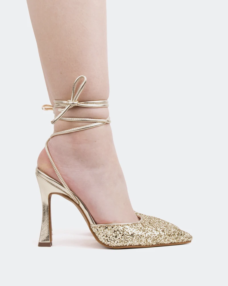 Cortes Gold Glitter