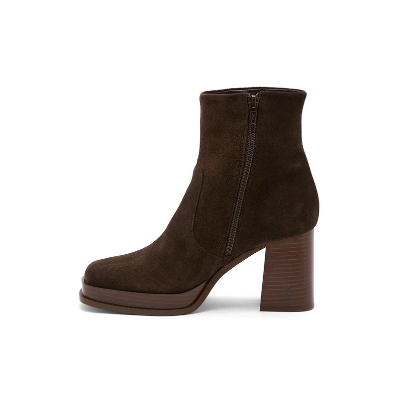 CELESTE MARRON SUEDE