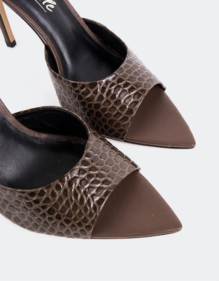 Thelma Brown Croco
