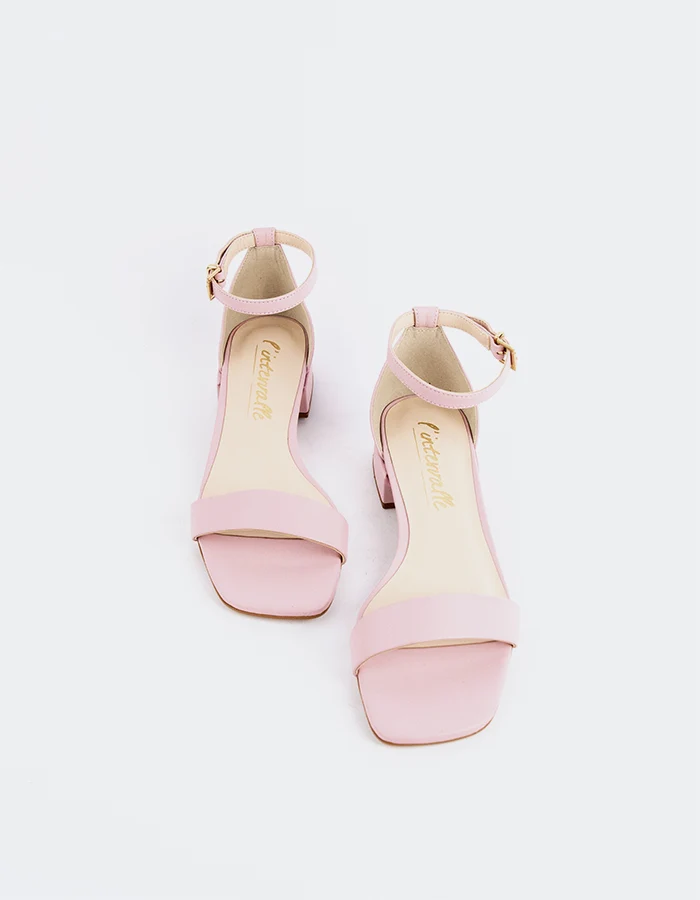 Yanna Pink Leather