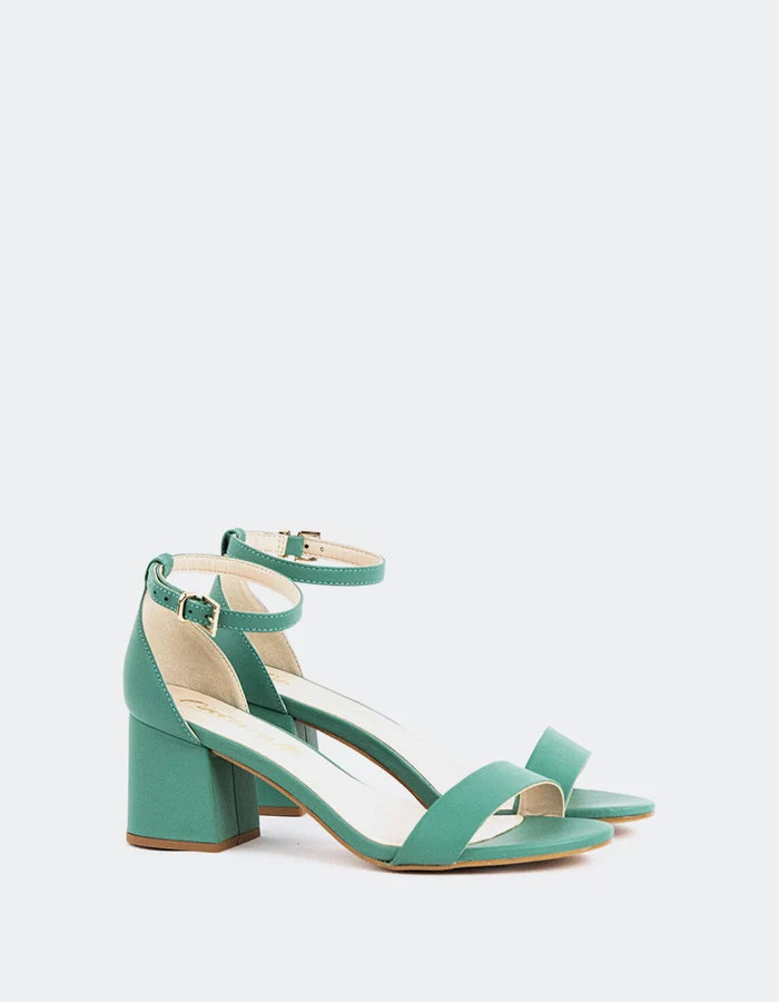 Karissa Dark Green Leather