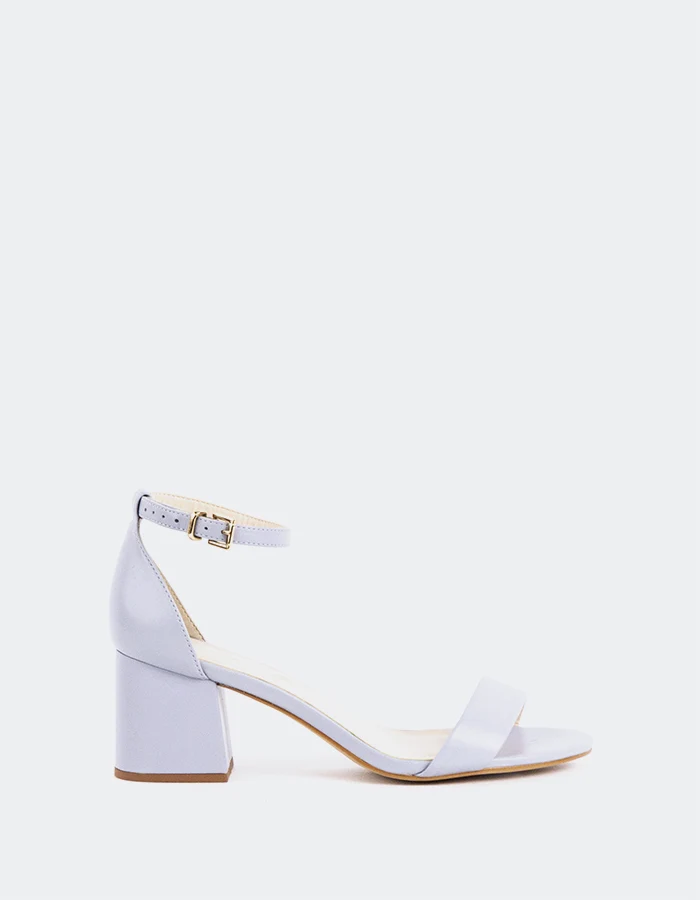 Karissa Light Blue Leather
