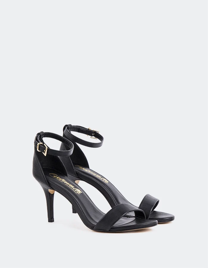 Maryah Black Leather