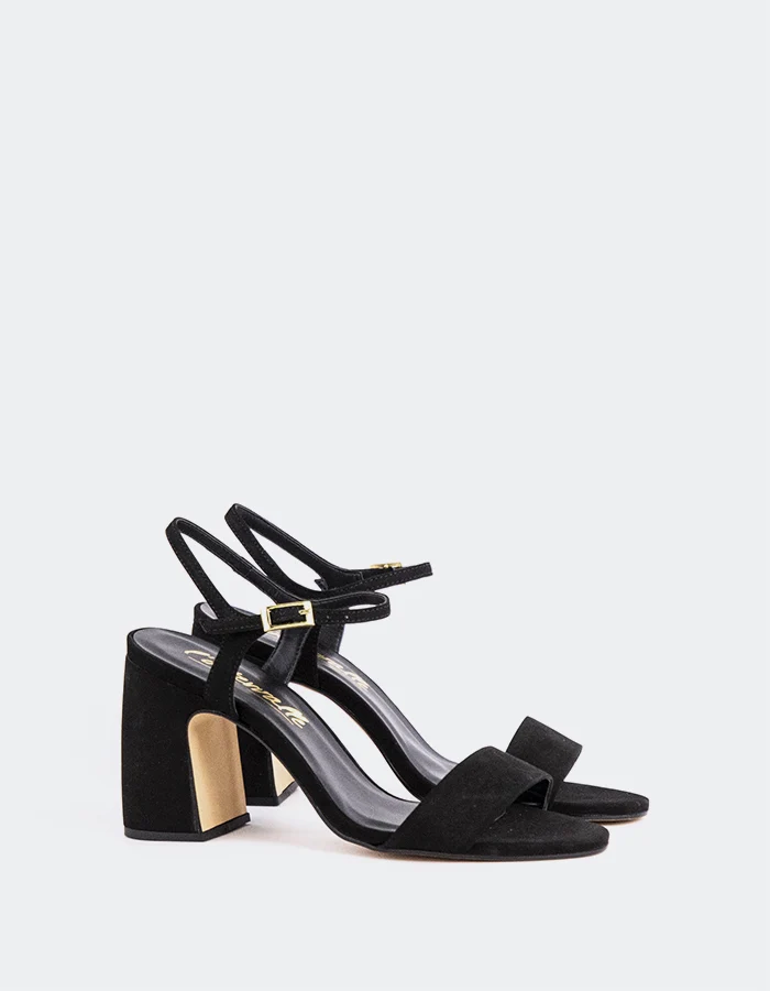 Daffy Black Nubuck