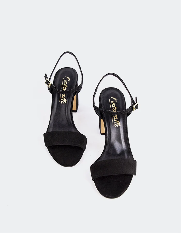 Daffy Black Nubuck