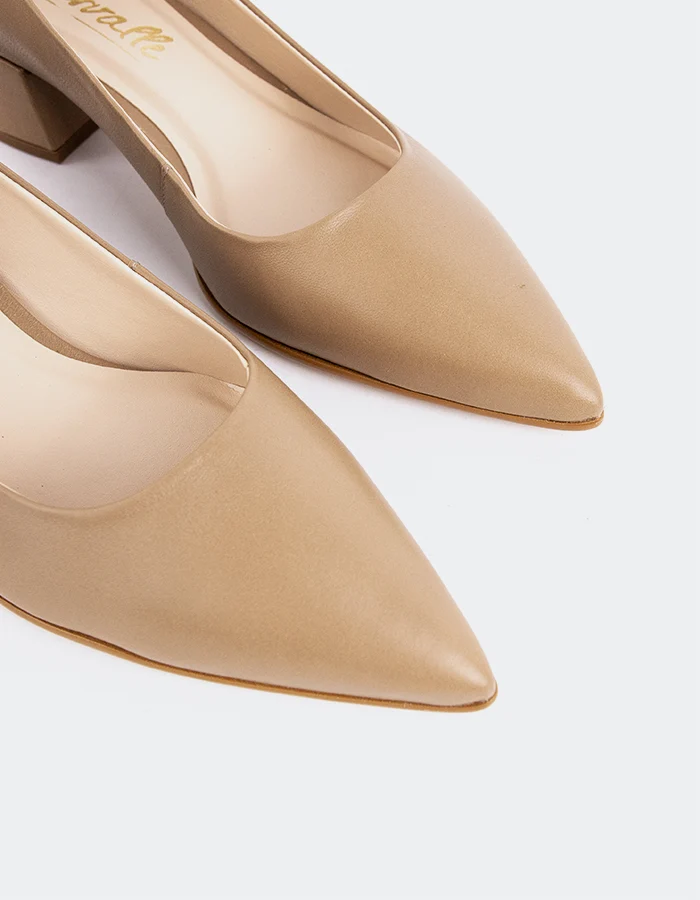 Sophie Nude Leather