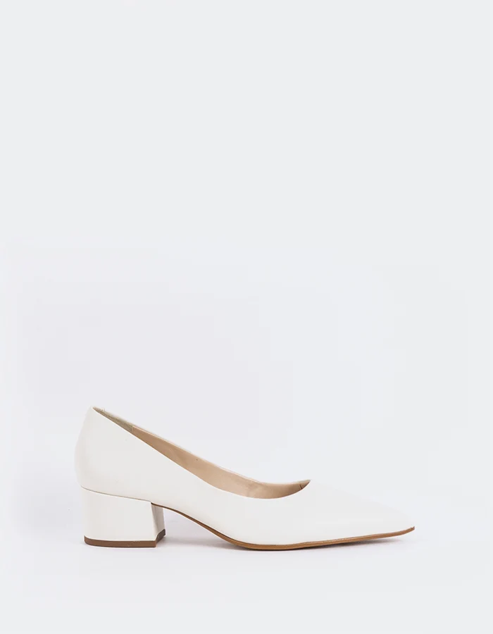 Sophie Off White Leather