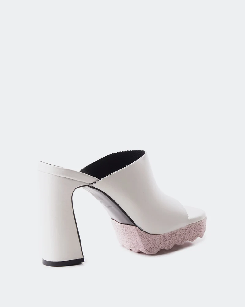 Libra Off White Leather