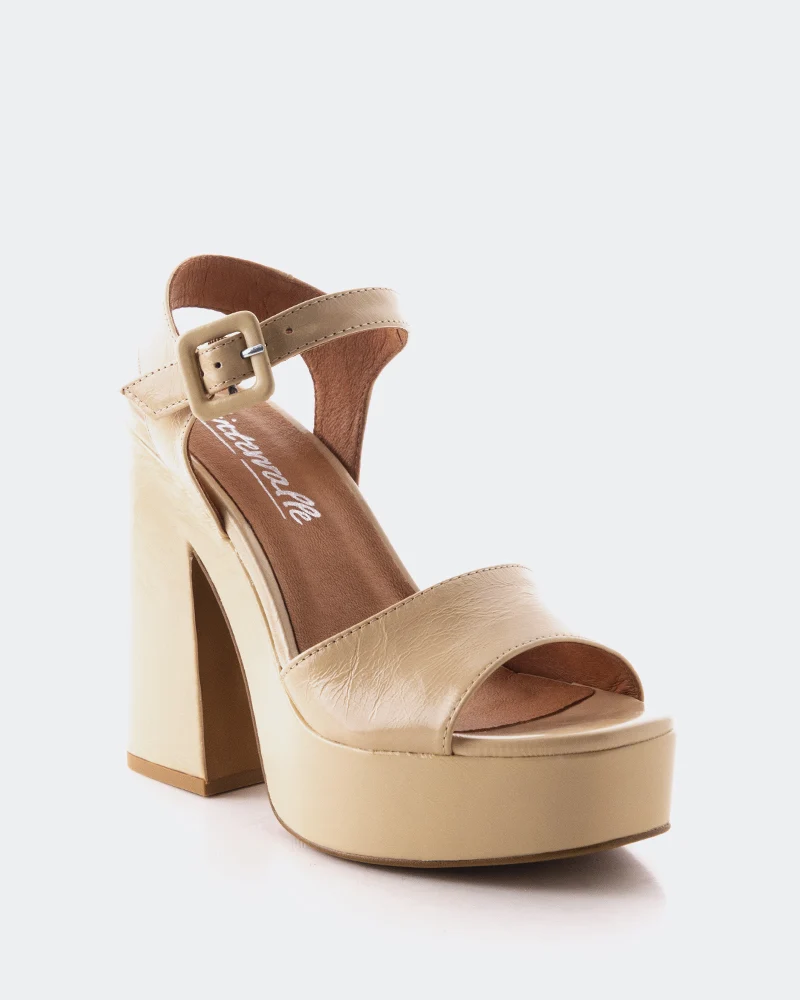 Stafilos Nude Leather