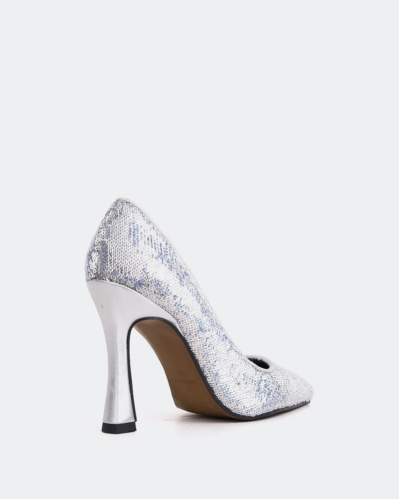 Norah Silver Sequins