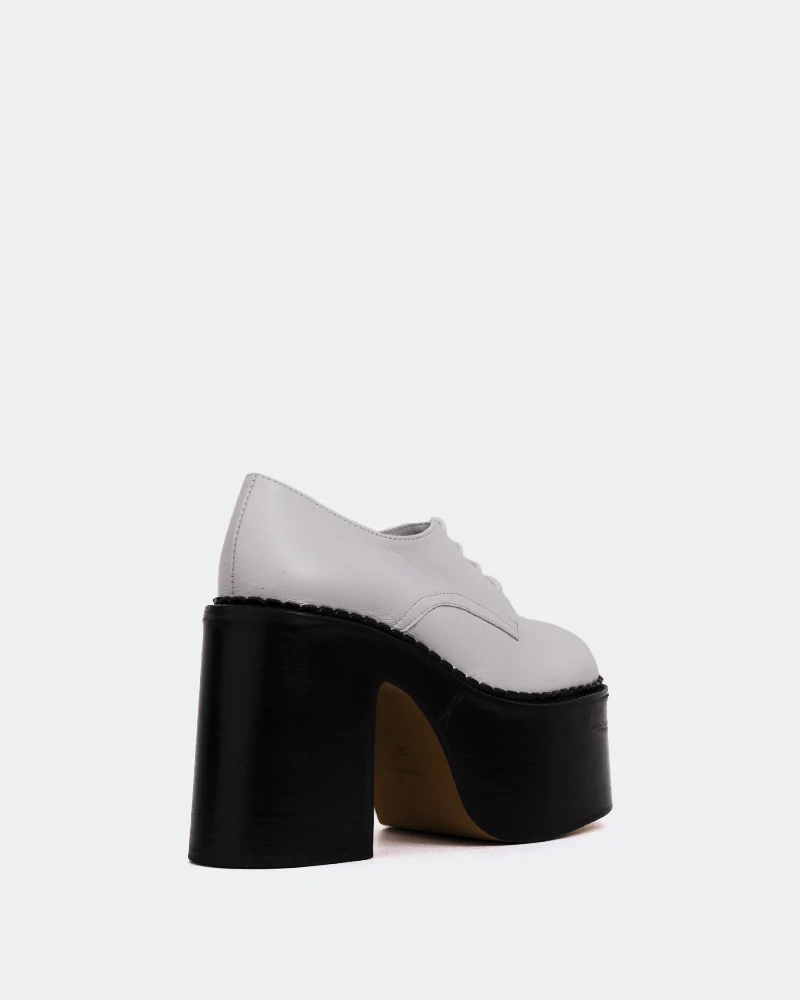 Phineas White Leather