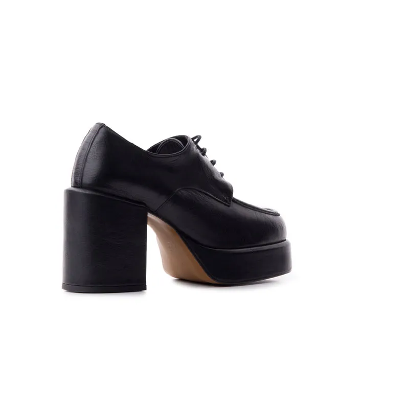 Laurent Black Leather