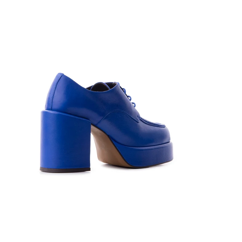 Laurent Blue Leather