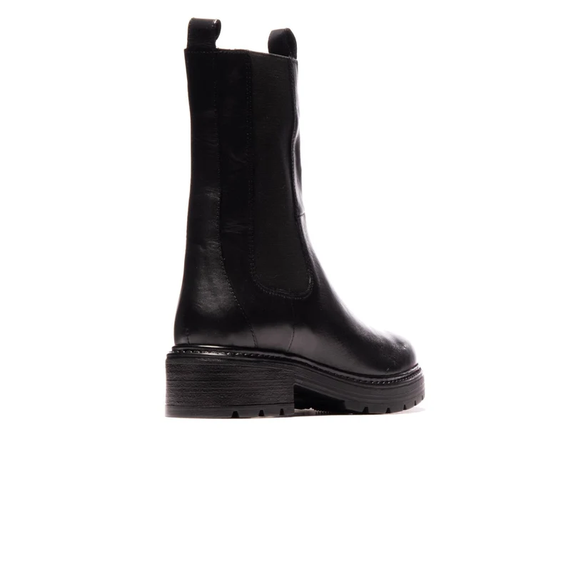 Forio Black Leather