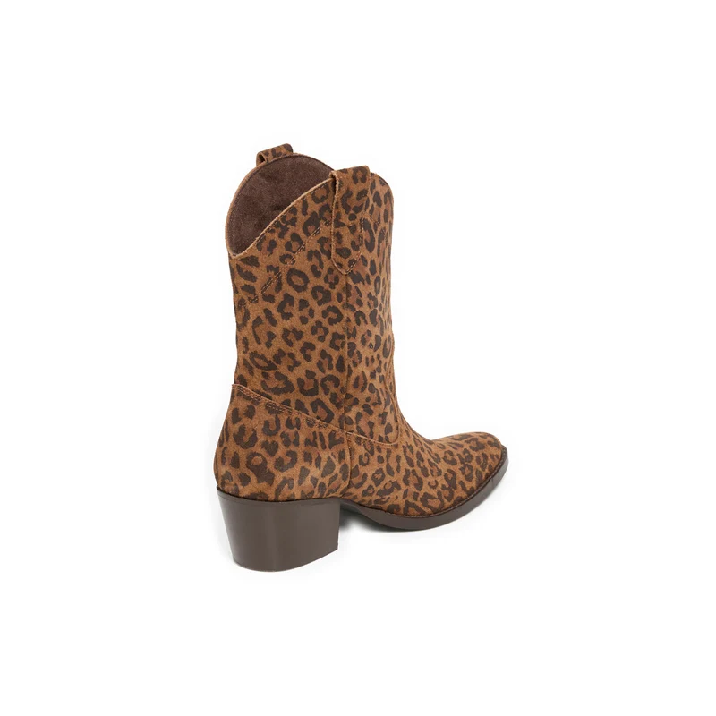 ZELIE LEOPARD SUEDE